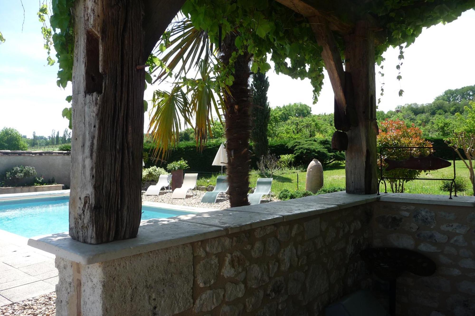 Bed and Breakfast Domaine De La Queyssie Saussignac Zewnętrze zdjęcie